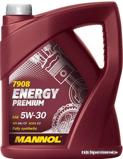 Моторное масло Mannol Energy Premium 5W-30 API SNCF 5л [MN7908-5]