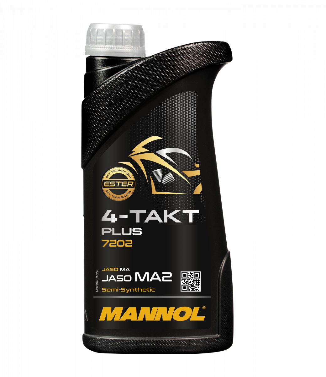 Моторное масло Mannol 4-Takt Plus API SL 1л