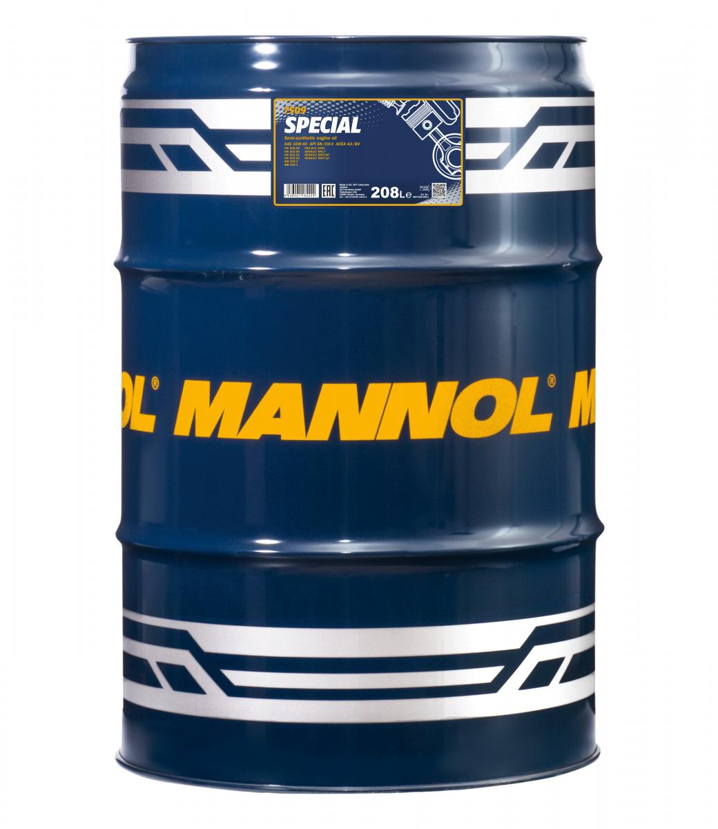 Моторное масло Mannol SPECIAL 10W-40 API SGCD 208л