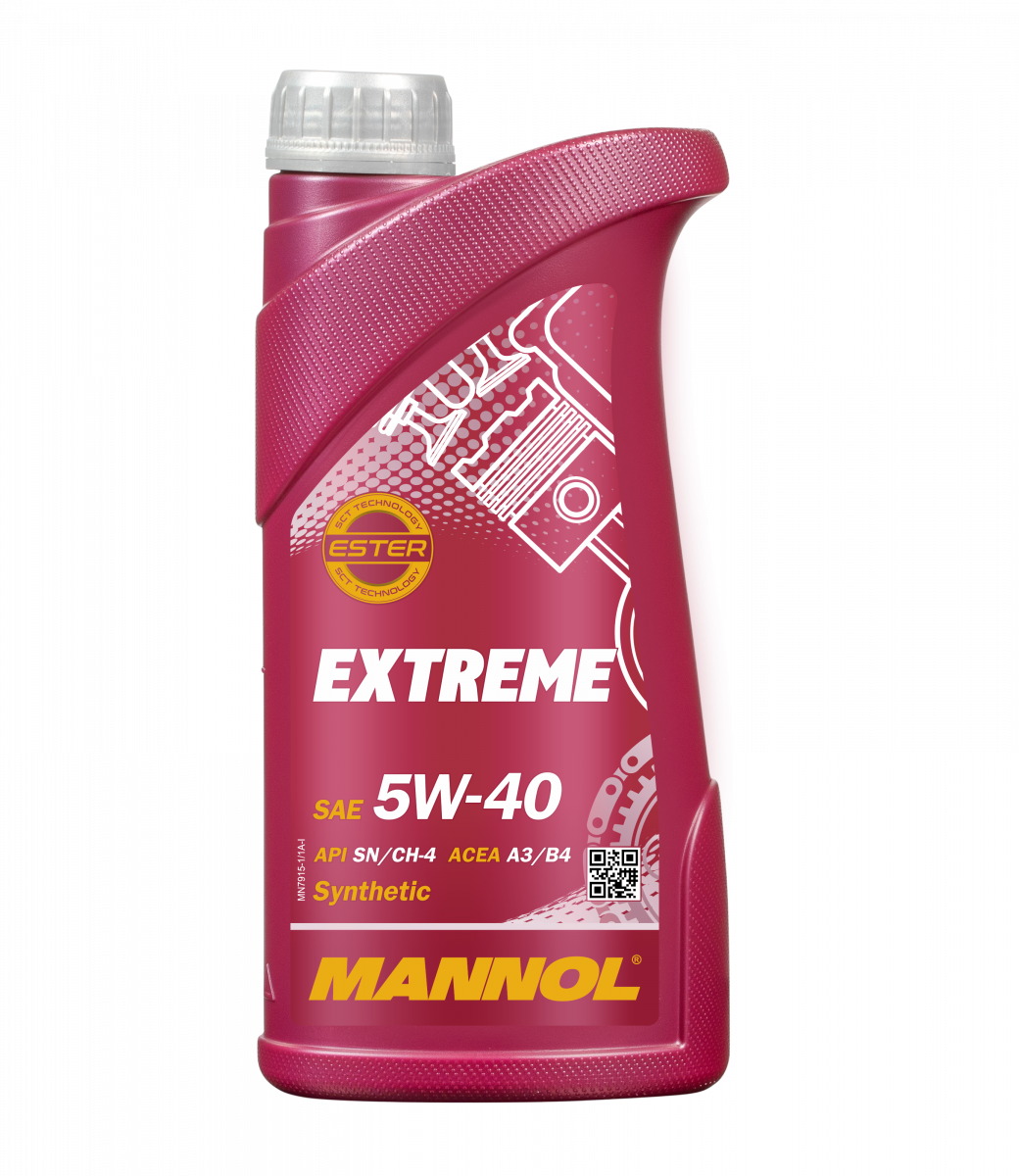 Моторное масло Mannol EXTREME 5W-40 1л