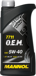 Моторное масло Mannol O.E.M. for Daewoo 5W-40 1л