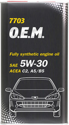 Моторное масло Mannol O.E.M. for peugeot citroen metal 5W-30 4л