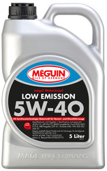 Моторное масло Meguin Megol Low Emission 5W-40 5л [6574]