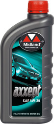 Моторное масло Midland Axxept 5W-30 1л