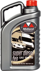Моторное масло Midland Super Diesel 10W-40 4л