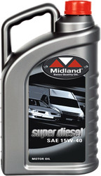 Моторное масло Midland Super Diesel 15W-40 4л