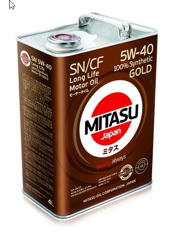 Моторное масло Mitasu MJ-107-4 5W-40 4л