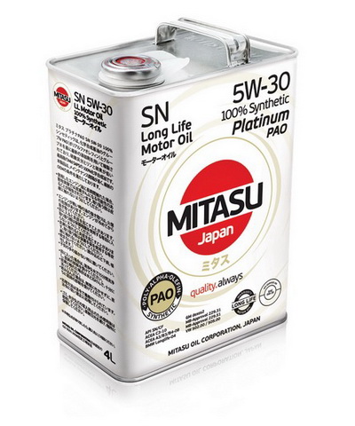 Моторные масла MITASU MJ-111-4
