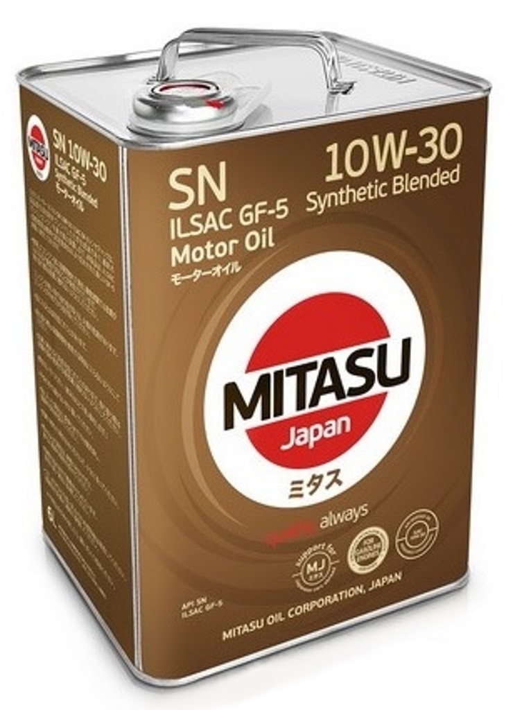 Моторное масло Mitasu MJ-121 10W-30 6л