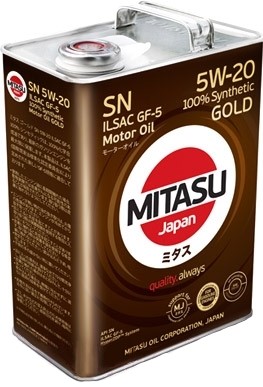 Моторное масло Mitasu MJ-100 5W-20 5л