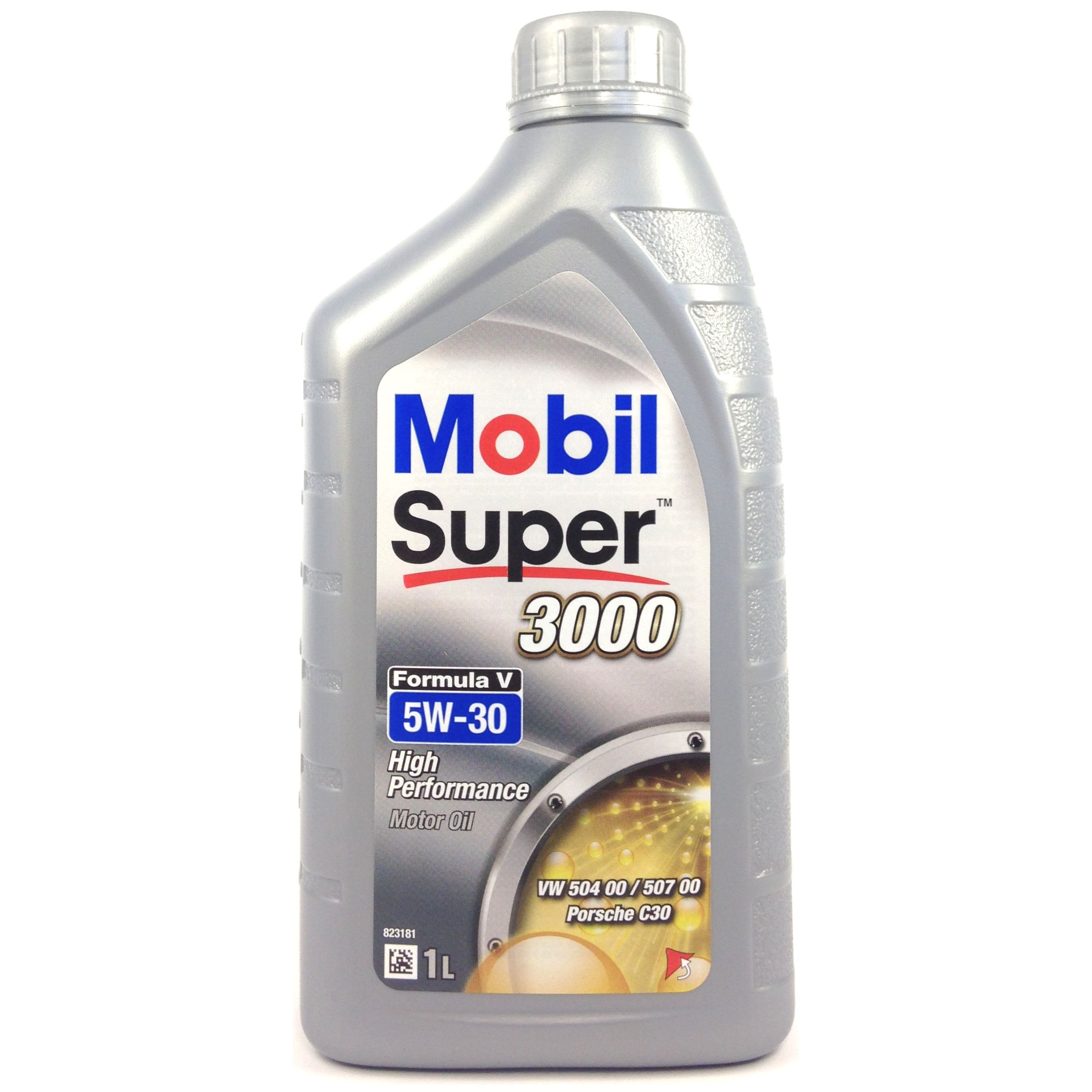 Моторные масла MOBIL MOBIL 5W30 SUPER 3000 FORMULA V1