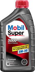 Моторное масло Mobil Super 5000 5W-30 0.946л