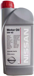 Моторное масло Nissan 5W-40 1л