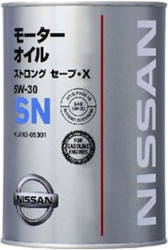 Моторное масло Nissan Strong Save X 5W-30 SN (KLAN3-05302) 20л