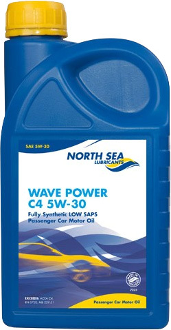 Моторное масло North Sea Lubricants WAVE POWER C4 5W-30 1л