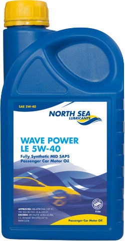 Моторное масло North Sea Lubricants WAVE POWER LE 5W-40 1л