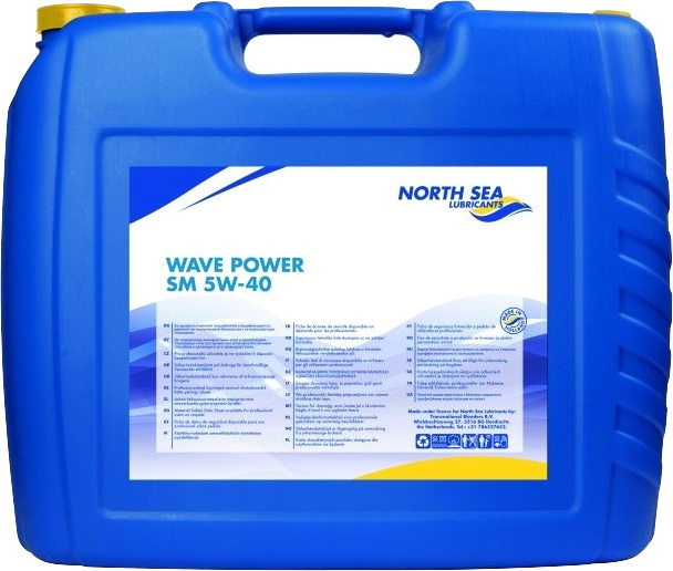 Моторное масло North Sea Lubricants WAVE POWER SM 5W-40 20л