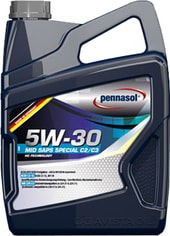 Моторное масло Pennasol Mid Saps Special C2C3 5W-30 5л