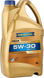 Моторное масло Ravenol HDX 5W-30 4л