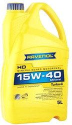 Моторное масло Ravenol Turbo-C HD-C 15W-40 5л