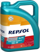 Моторное масло Repsol Elite Evolution Power 2 0W-30 5л