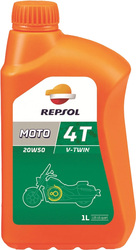 Моторное масло Repsol Moto V-TWIN 4T 20W-50 1л