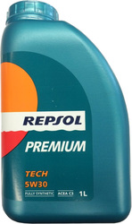 Моторное масло Repsol Premium Tech 5W-30 1л