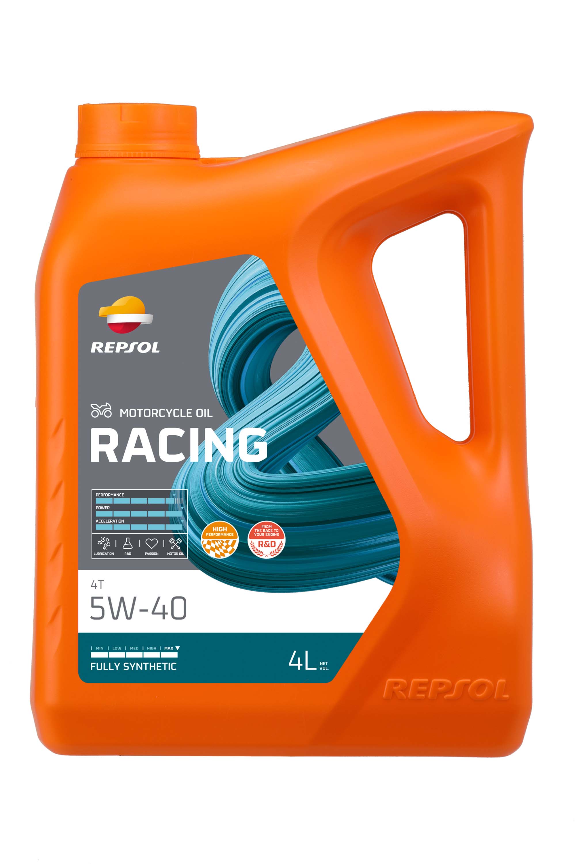 Моторное масло Repsol Moto Racing 4T 5W-40 4л