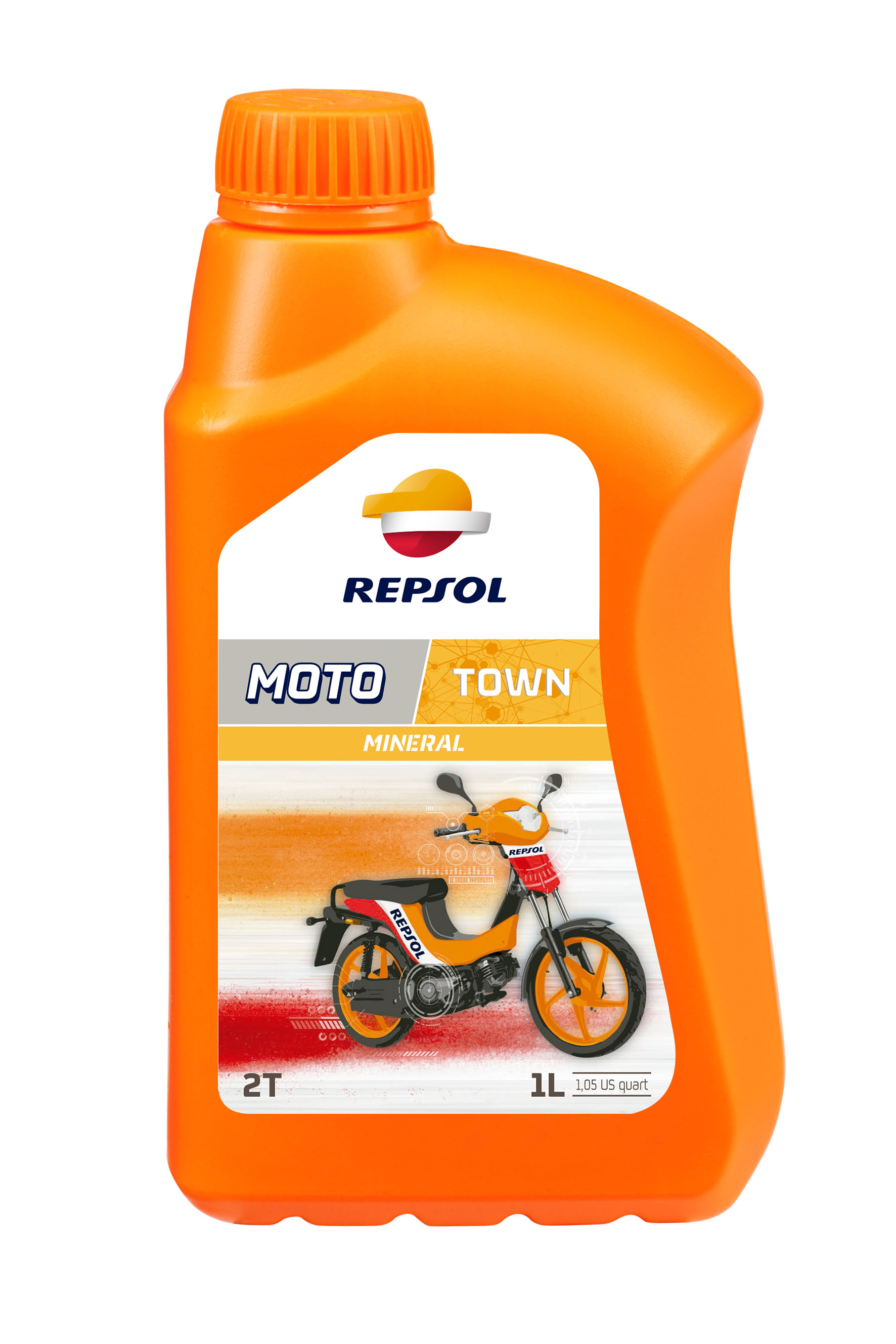 Моторное масло Repsol Moto Town 4T 20W-50 1л