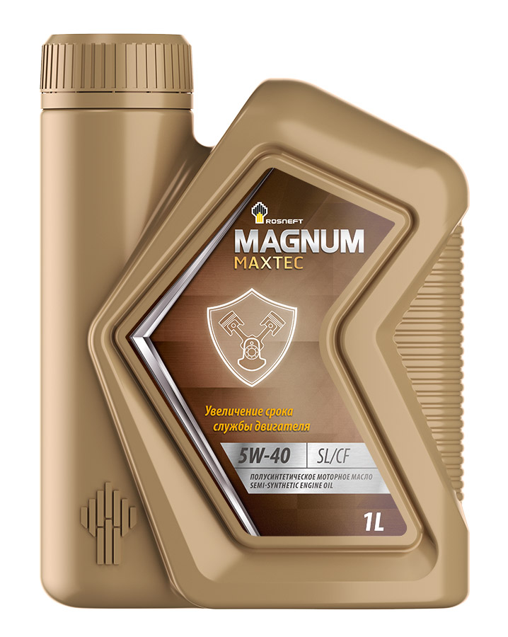 Моторное масло Роснефть Magnum Maxtec 5W-40 1л