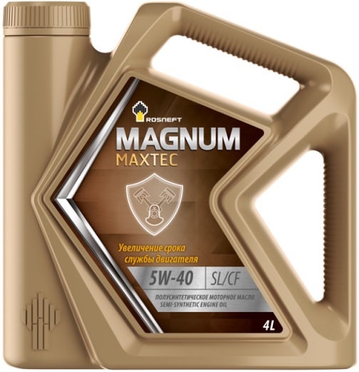 Моторное масло Роснефть Magnum Maxtec 5W-40 4л