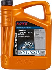 Моторное масло ROWE Hightec Super Leichtlauf HC-O SAE 10W-40 5л [20058-0050-03]