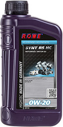 Моторное масло ROWE Hightec Synt RS HC SAE 0W-20 1л [20134-0010-03]
