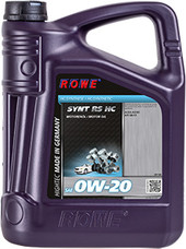 Моторное масло ROWE Hightec Synt RS HC SAE 0W-20 5л [20134-0050-03]