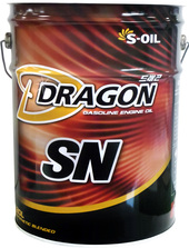 Моторное масло S-OIL DRAGON SN 5W-20 20л