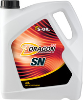 Моторное масло S-OIL DRAGON SN 5W-20 5л