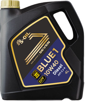 Моторное масло S-OIL SEVEN BLUE1 10W-40 4л