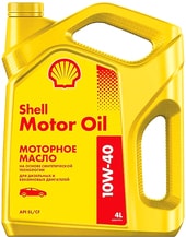 Моторное масло Shell 10W-40 4л