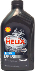 Моторное масло Shell Helix Diesel Ultra 5W-40 1л