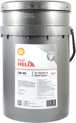 Моторное масло Shell Helix HX8 Synthetic 5W-40 20л