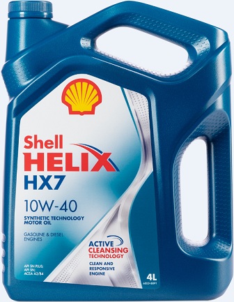 Моторные масла SHELL SHELL 10W40 HELIX HX74