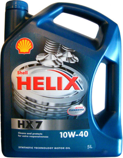 Моторные масла SHELL SHELL 10W40 HELIX HX75