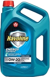Моторное масло Texaco Havoline Energy 0W-20 4л