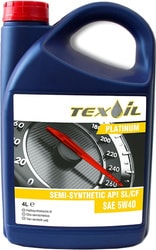 Моторное масло Texoil Platinum 5W-40 SLCF 4л