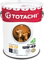 Моторное масло Totachi Eco Gasoline Semi-Synthetic SNCF 10W-40 20л