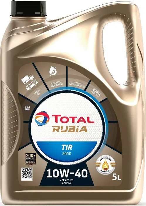 Моторное масло Total "RUBIA TIR 8900 10W-40", 5л