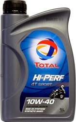 Моторное масло Total HI-Perf 4T Sport 10W-40 1л