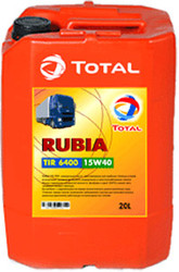 Моторное масло Total Rubia TIR 6400 15W-40 20л