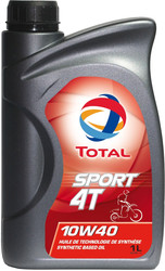 Моторное масло Total Sport 4T 10W-40 1л