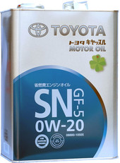 Моторное масло Toyota SN GF-5 0W-20 (08880-10505) 4л